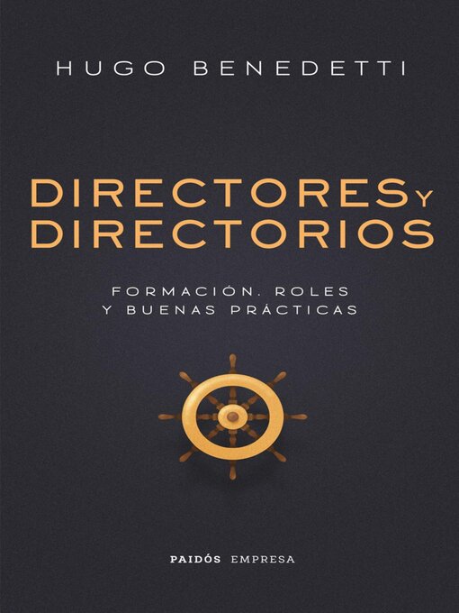Title details for Directores y directorios. by Hugo Benedetti - Available